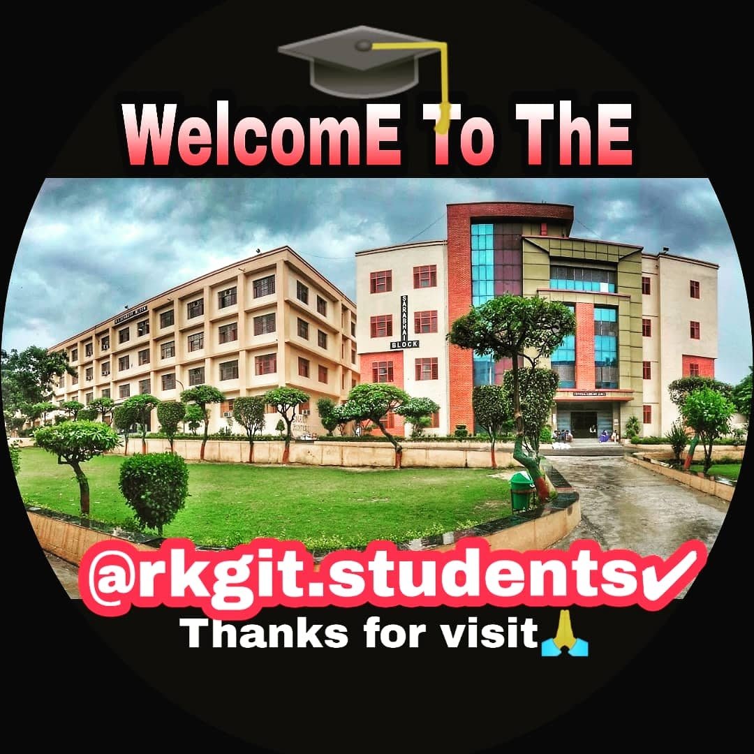 Rkgit Students ✔