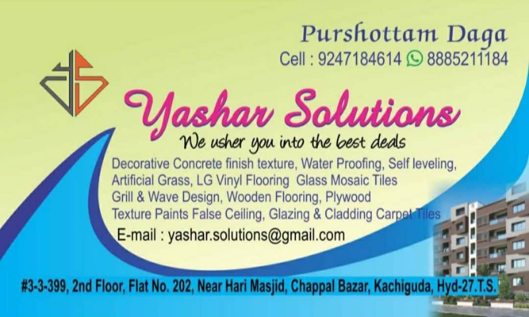 Yashar Solutions