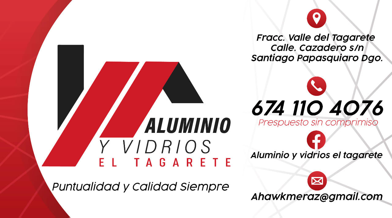 Aluminio y Vidrios El Tagarete