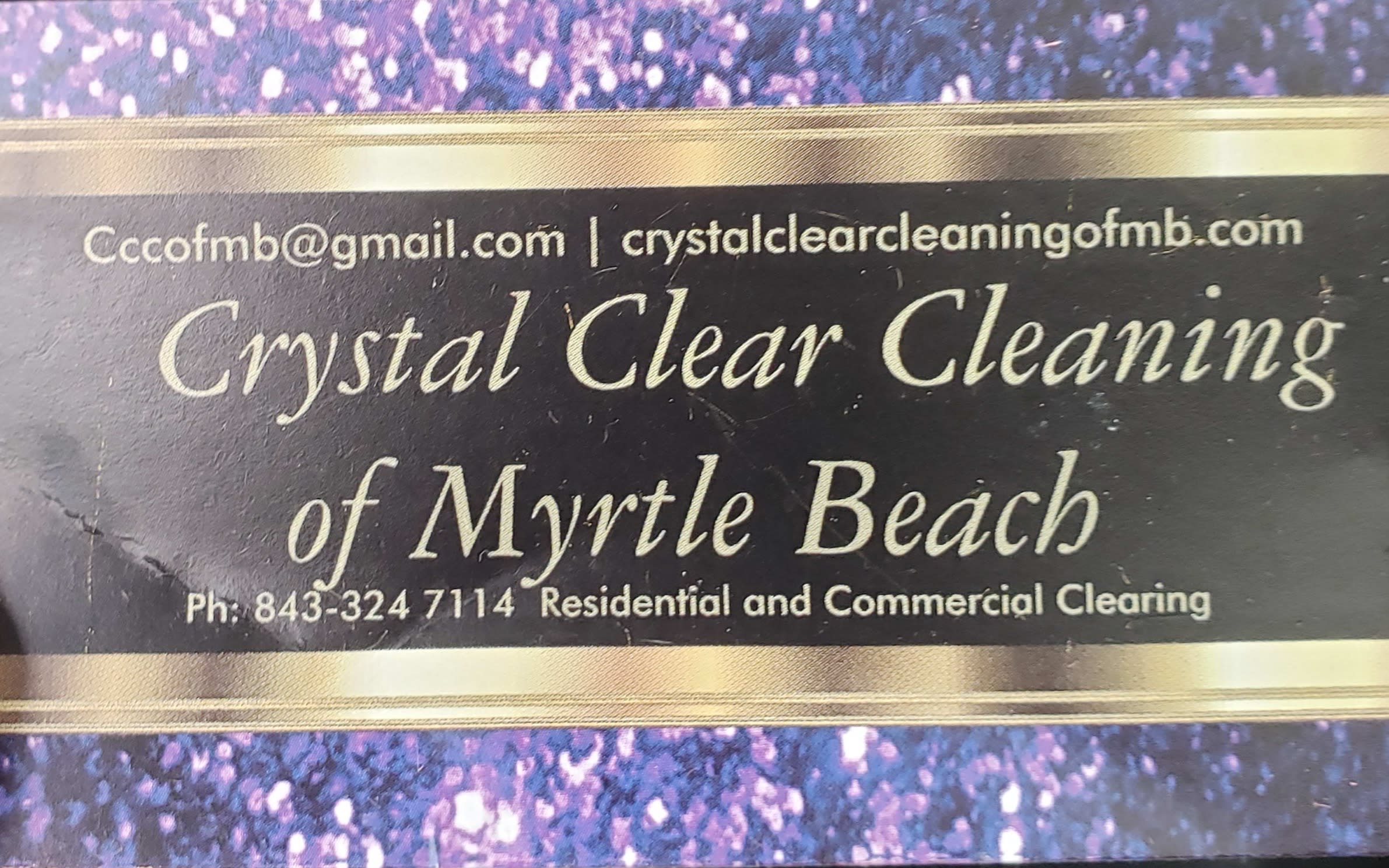 Crystal Clear Cleaning Of Myrtle Beach