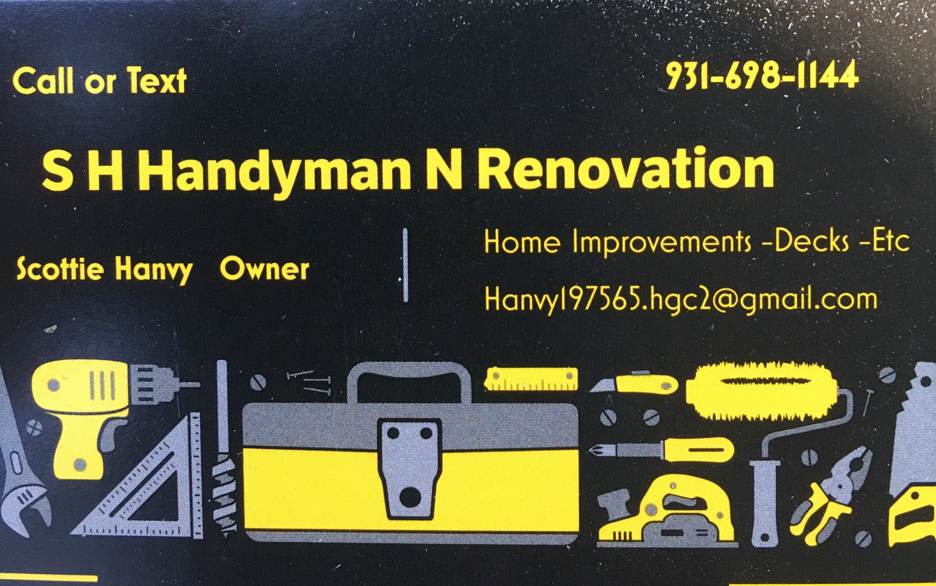 S H Handyman N Renovation