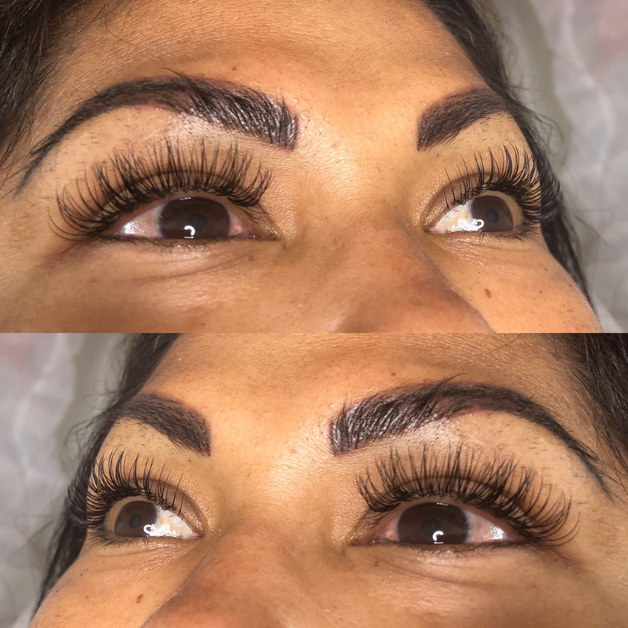 full set eyelash extensions