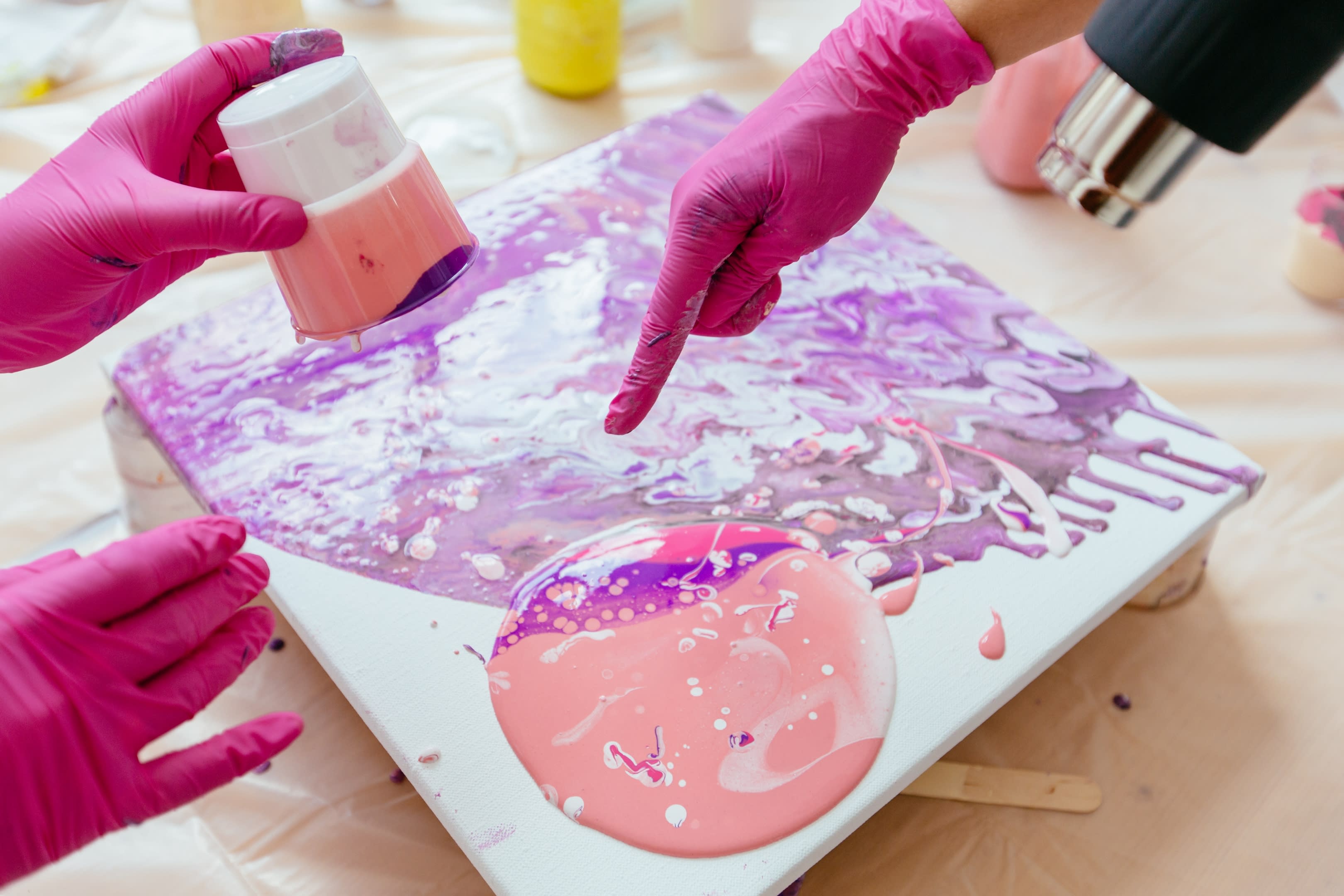 Fluid Art Classes Art Workshops From The Art Art Lessons In Fort   Shutterstock 1479546443 