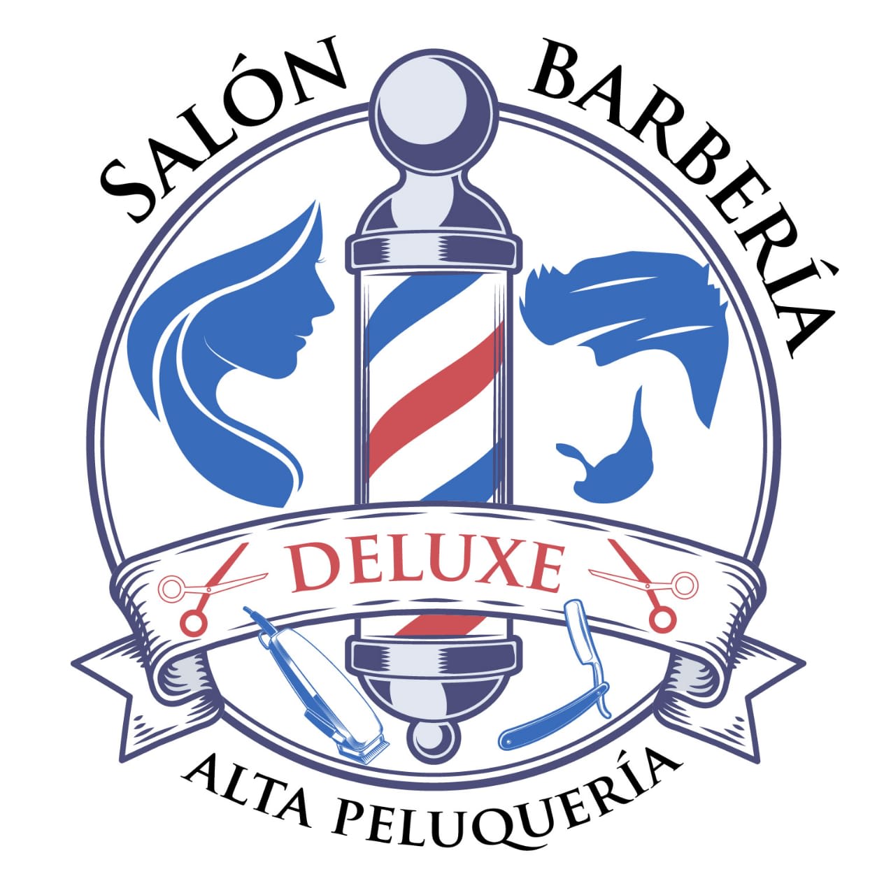 Salón, Barbería Y Alta Peluquería Deluxe