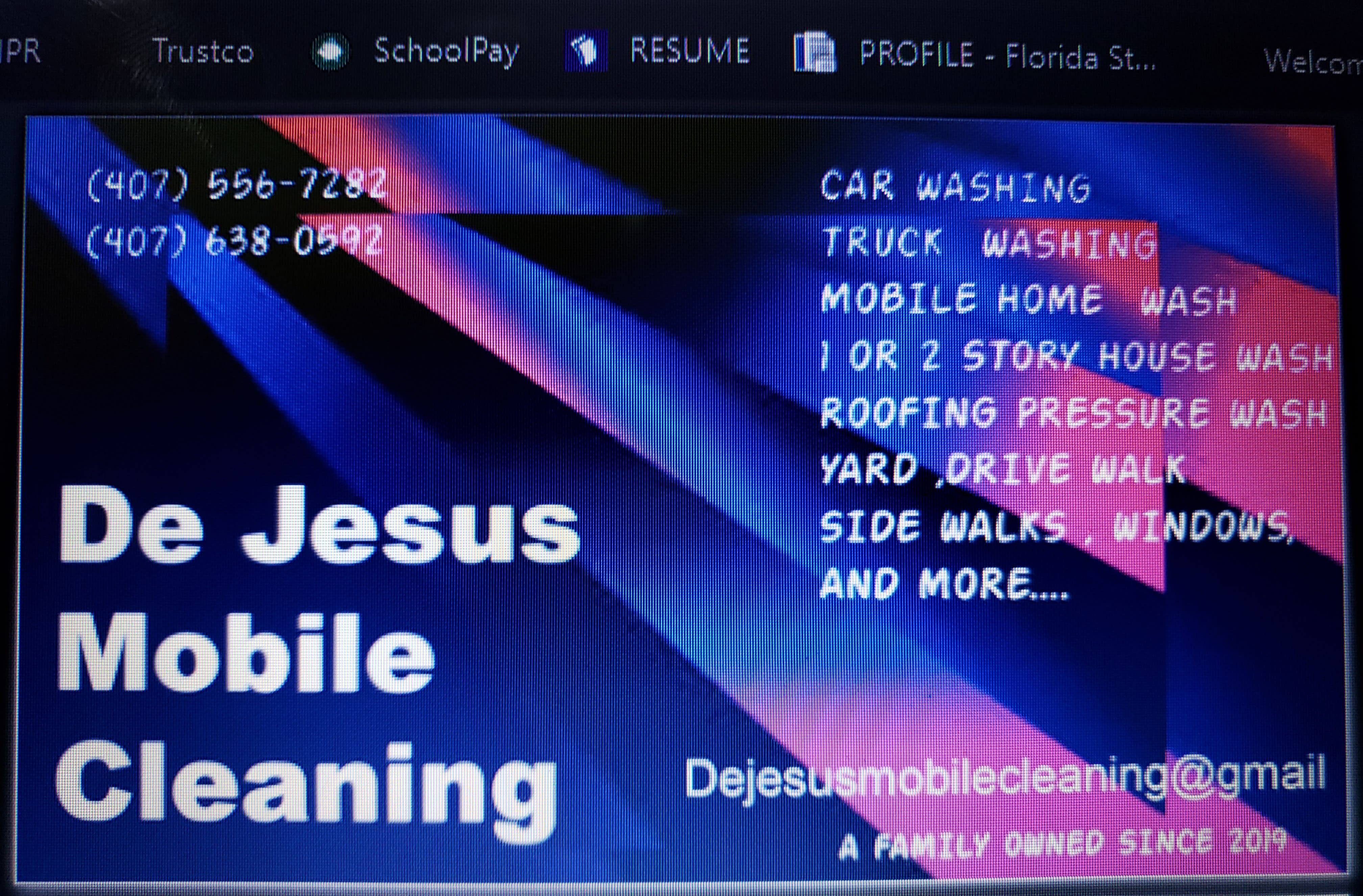 De Jesus Mobile Cleaning