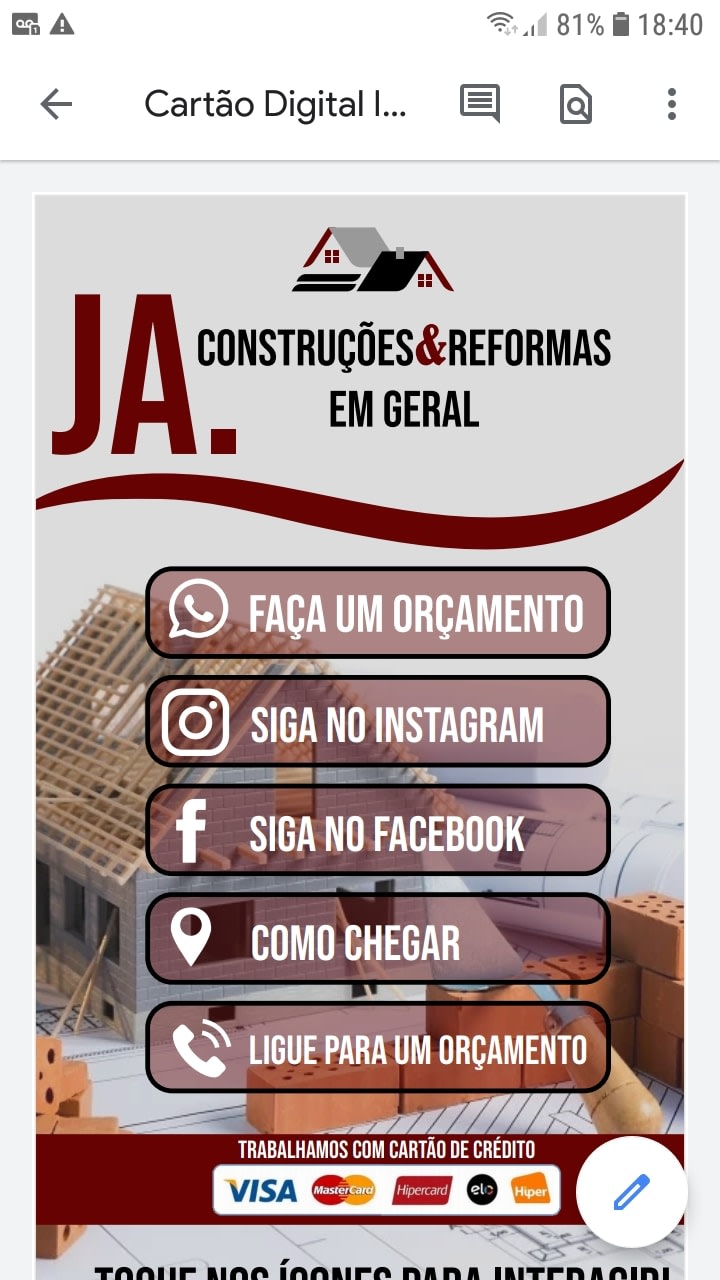 J.A Construção & Reformas