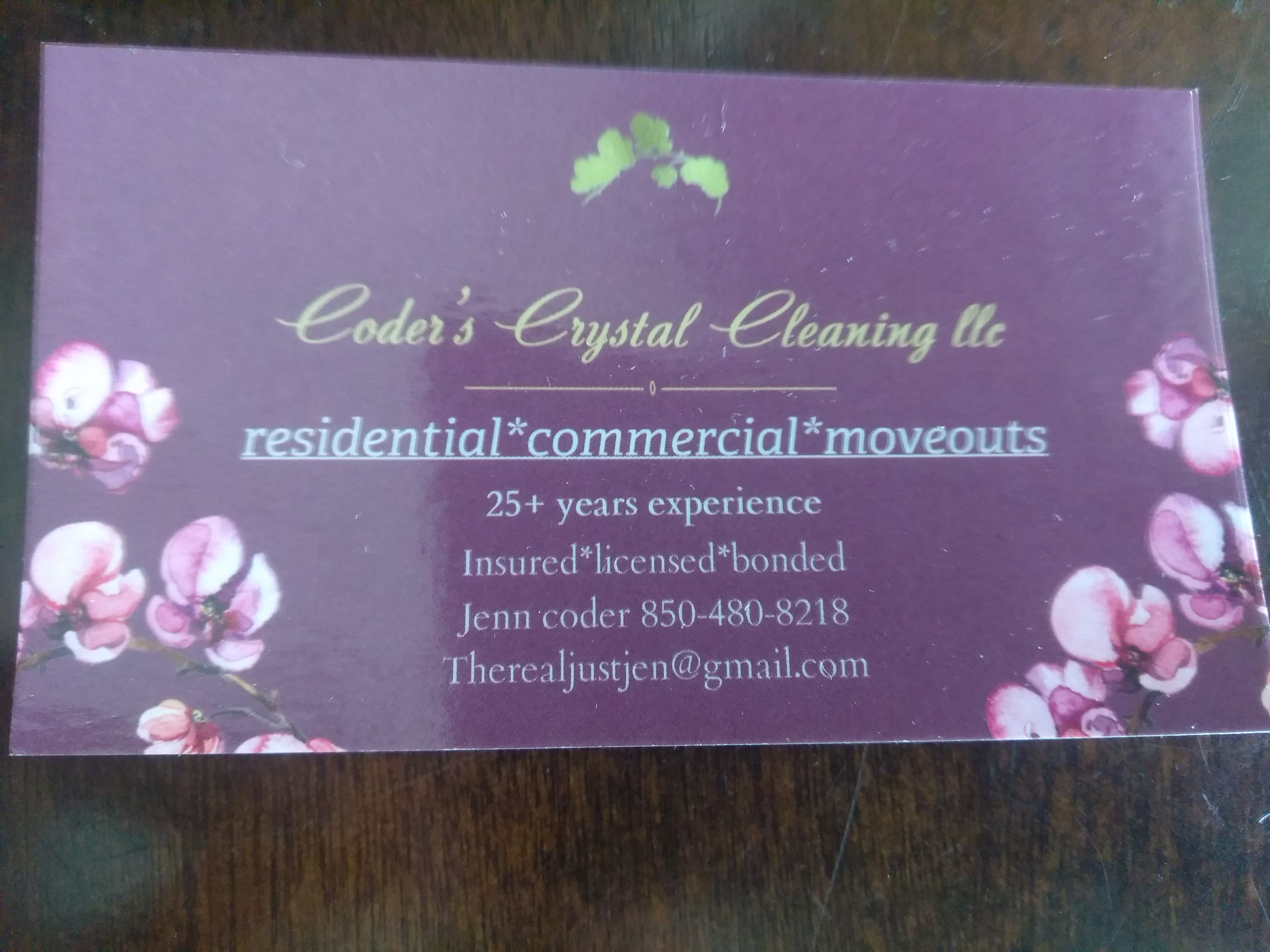 Coder's Crystal Cleaning LLC