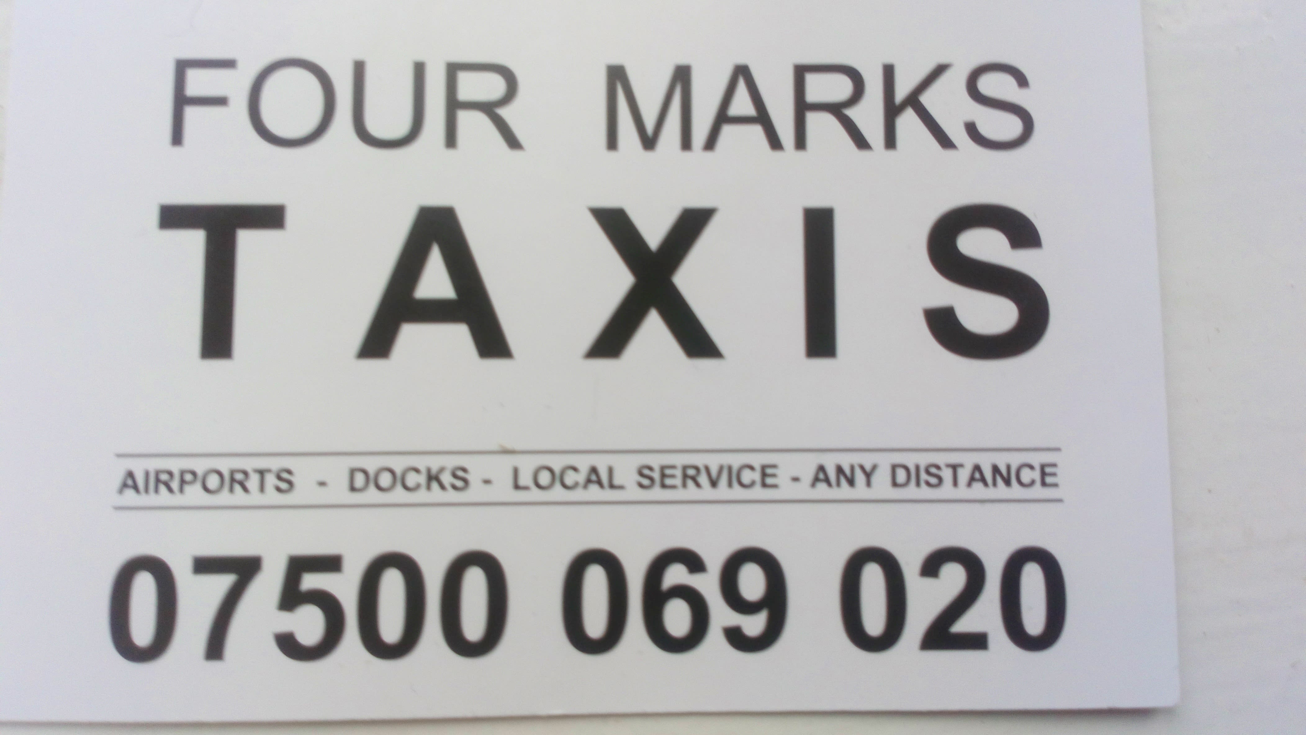 Four Marks Taxis