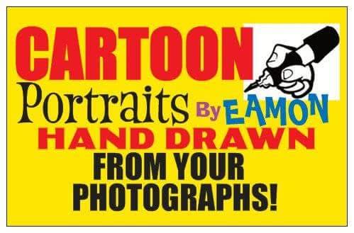 Cartoon Portraits By Eamon