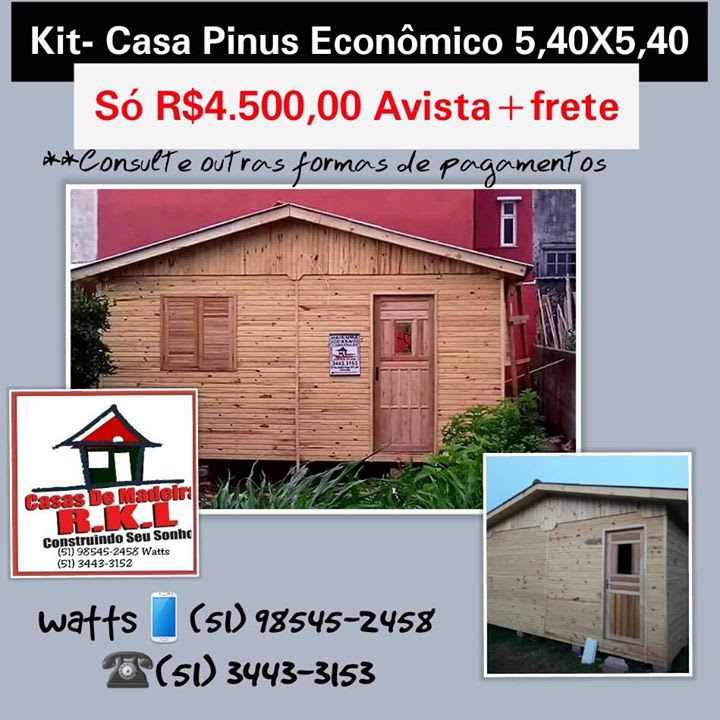 Rei das Casas - Casas Pré-Fabricadas RS - Viamão, Porto Alegre, Alvorada,  Aguas Claras e região