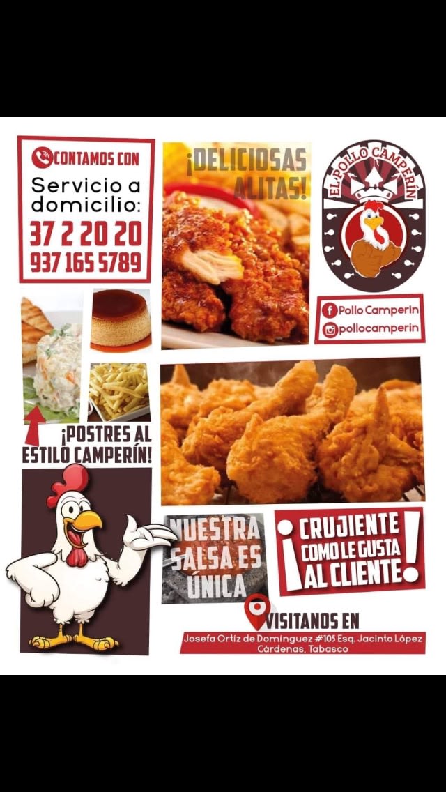 Pollo Camperin - Alitas de pollo | Corregidora