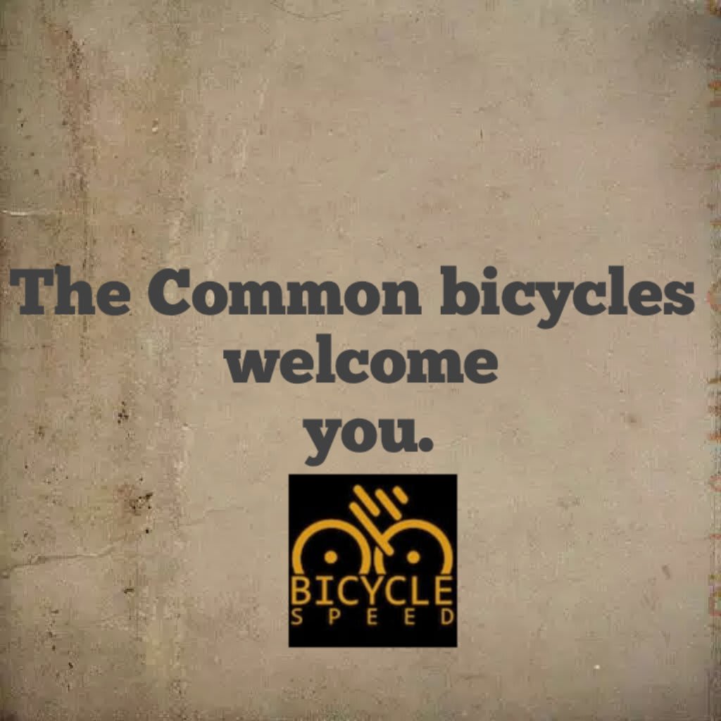 The Common Bicycles Old & New