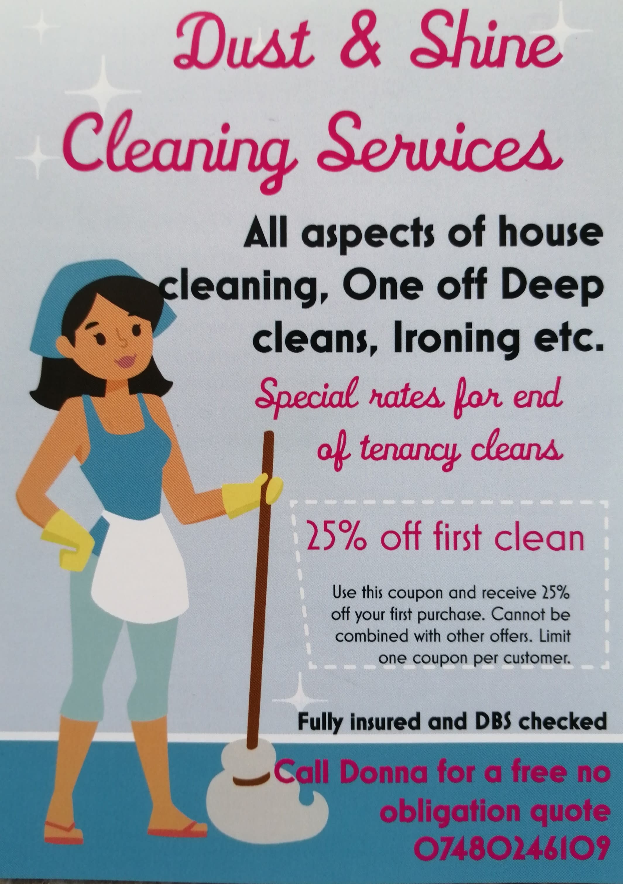 Dust & Shine Cleaning Services Ltd