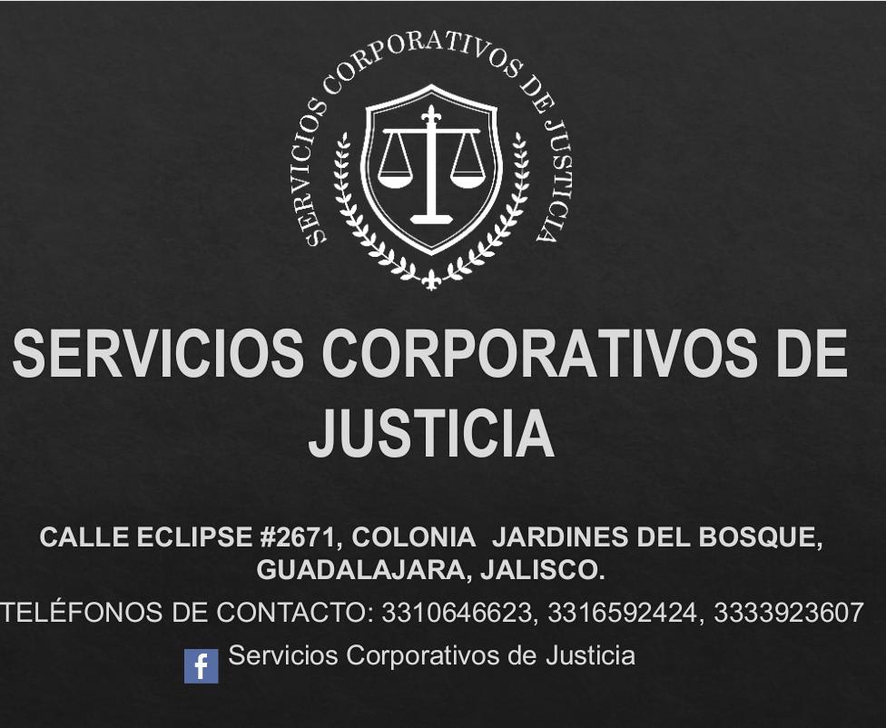 Servicios corporativos de justicia