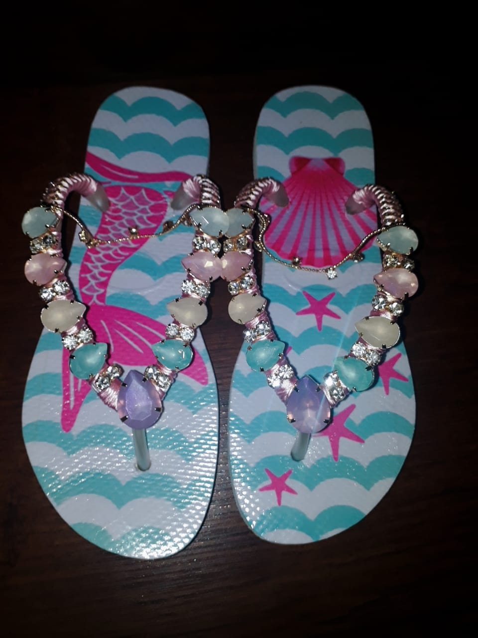 chinelos customizados preço