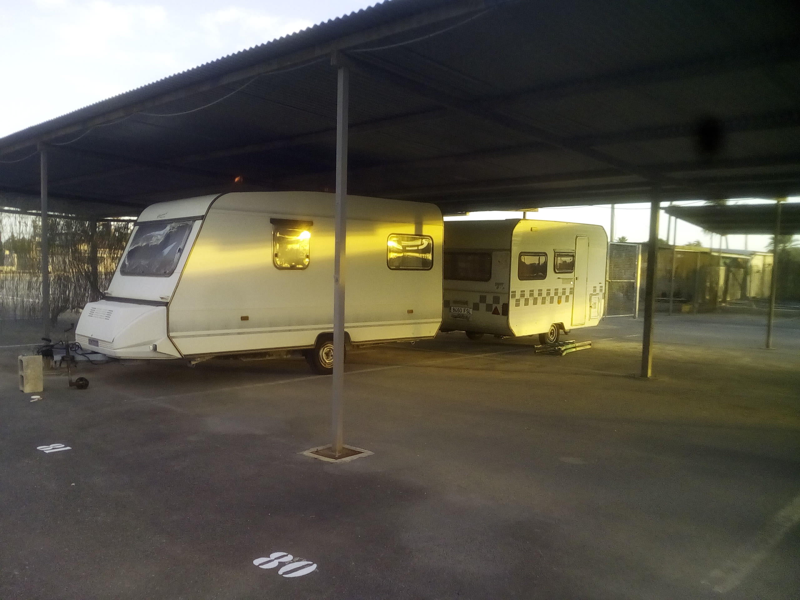 Parking Castilla. Parking para caravanas en Elche Alicante