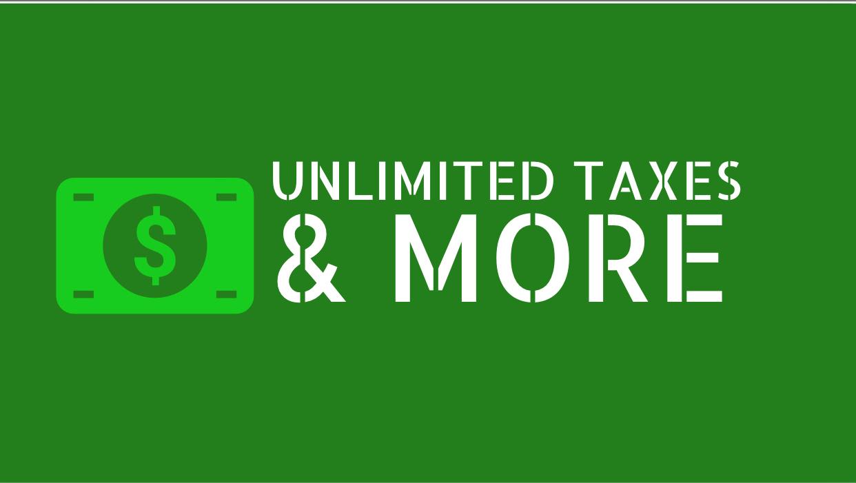Unlimited Taxes & More Lousiana