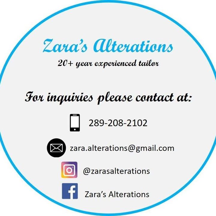 Zara’s Alterations