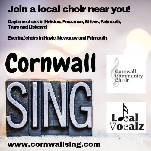 Cornwall Community Choir and Local Vocalz!