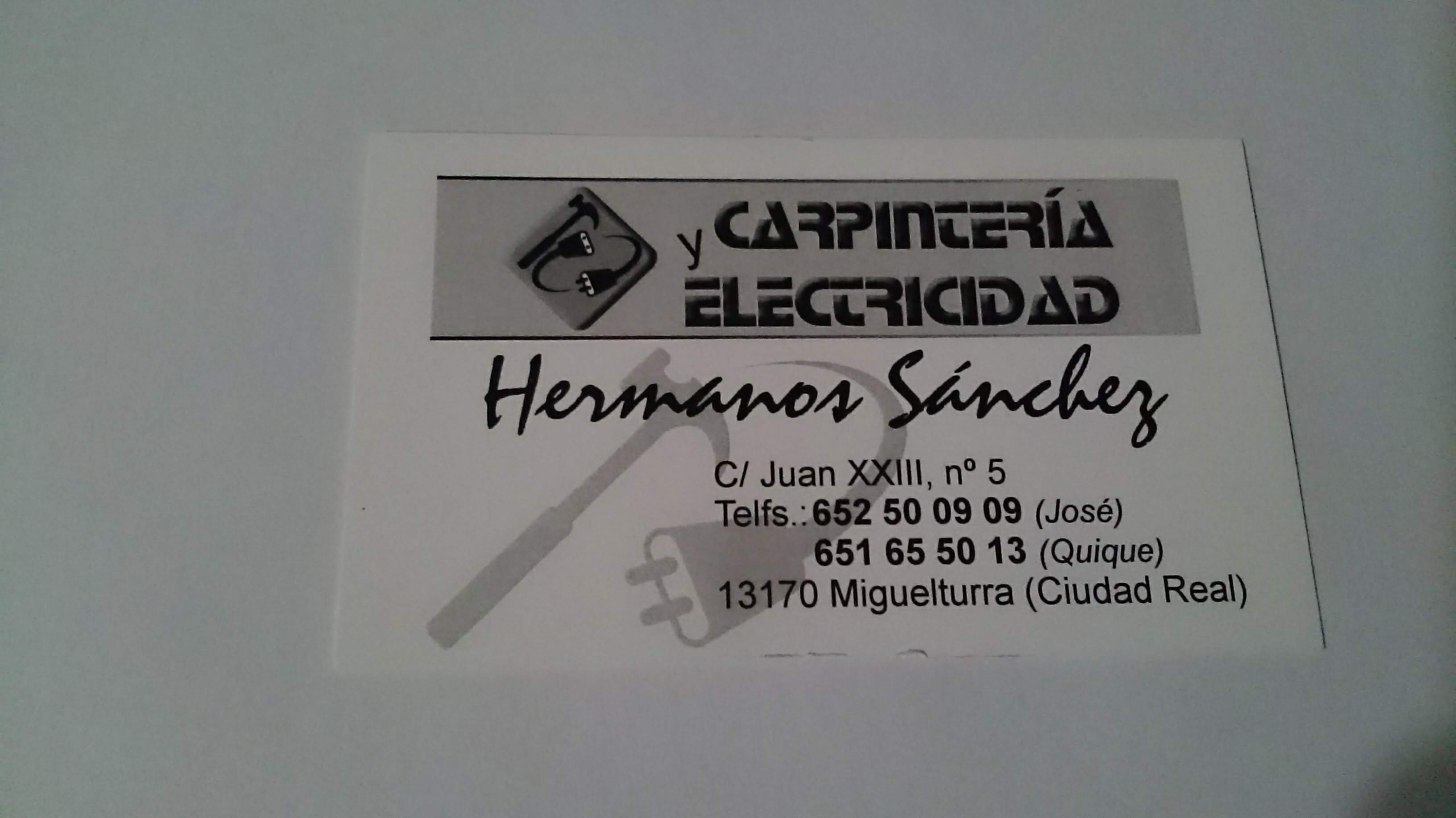 Carpintería y Electricidad Hermanos Sanchez