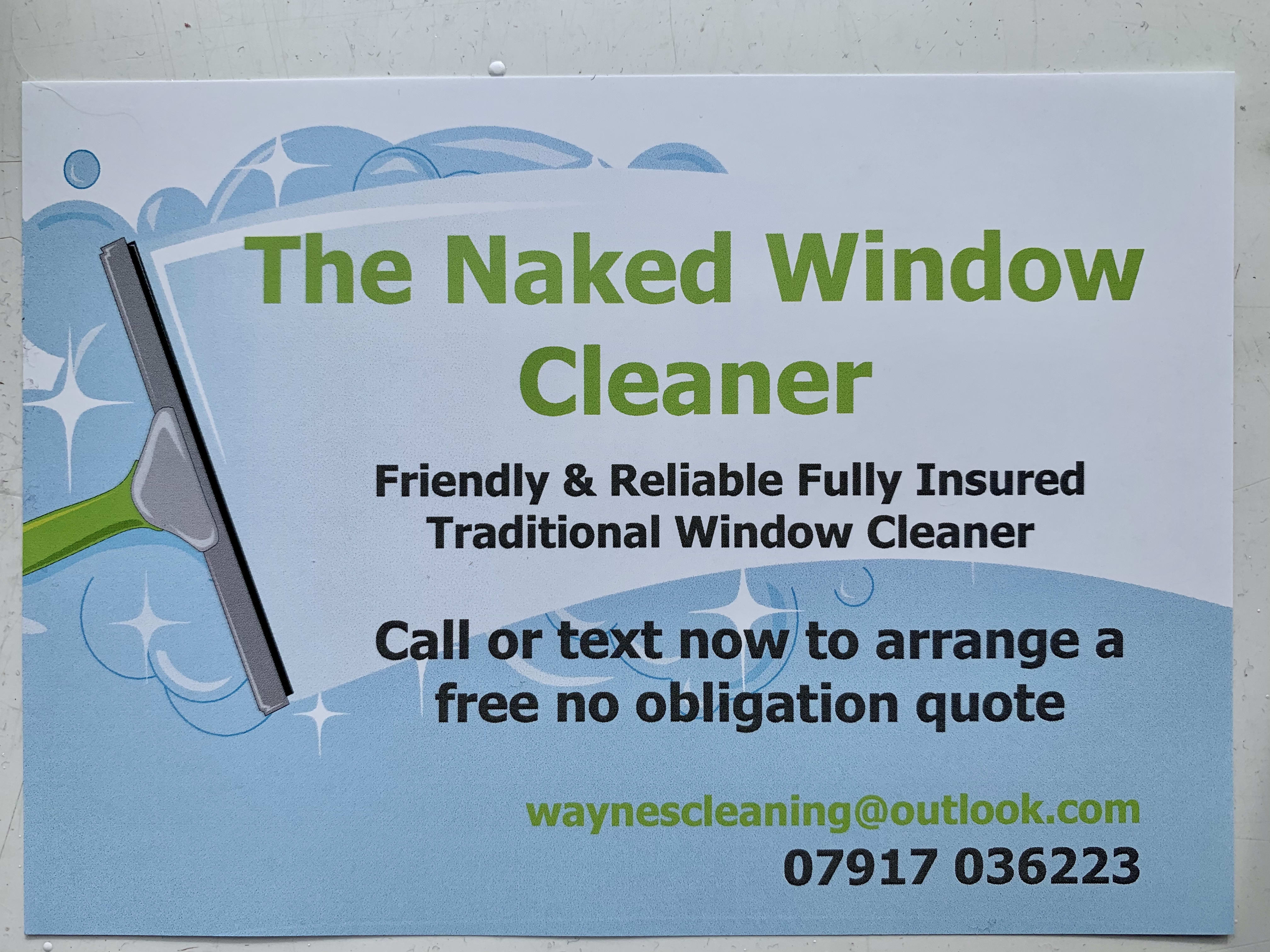 The Naked Window Cleaner | Window Cleaner in Dover