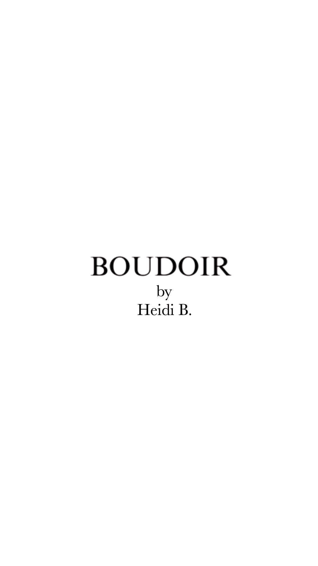 Boudoir by Heidi B.