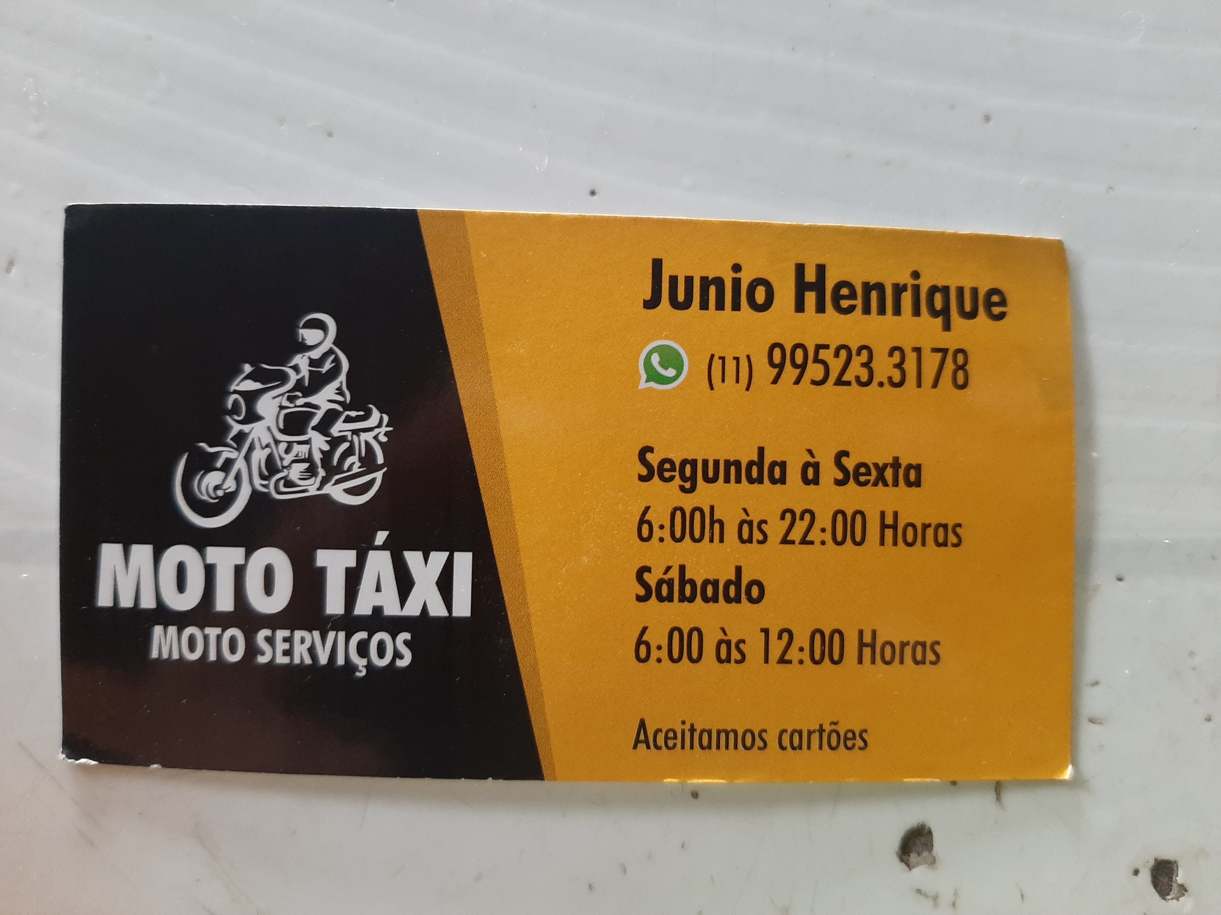 Moto Táxi Junior
