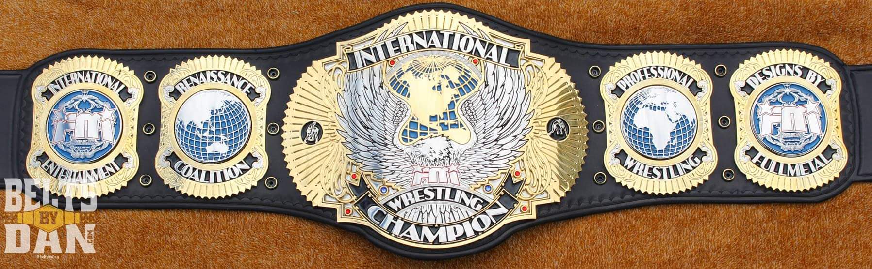 Custom Championship Belt Vectors Belts Designer Fullmetal Studios Custom Wrestling Logos New York