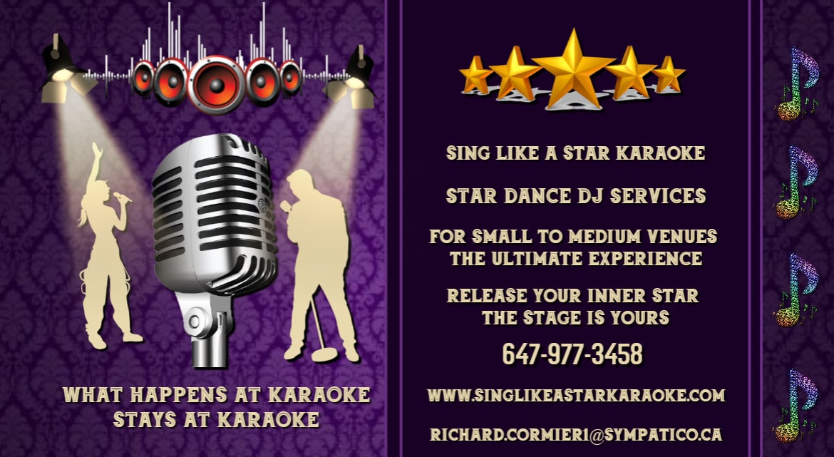 Sing Like A Star Karaoke