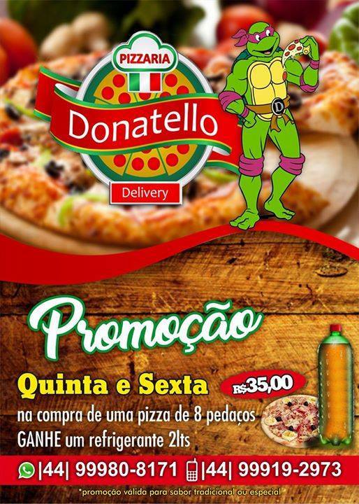 Pizzaria DONATELLO delivery JOINVILLE
