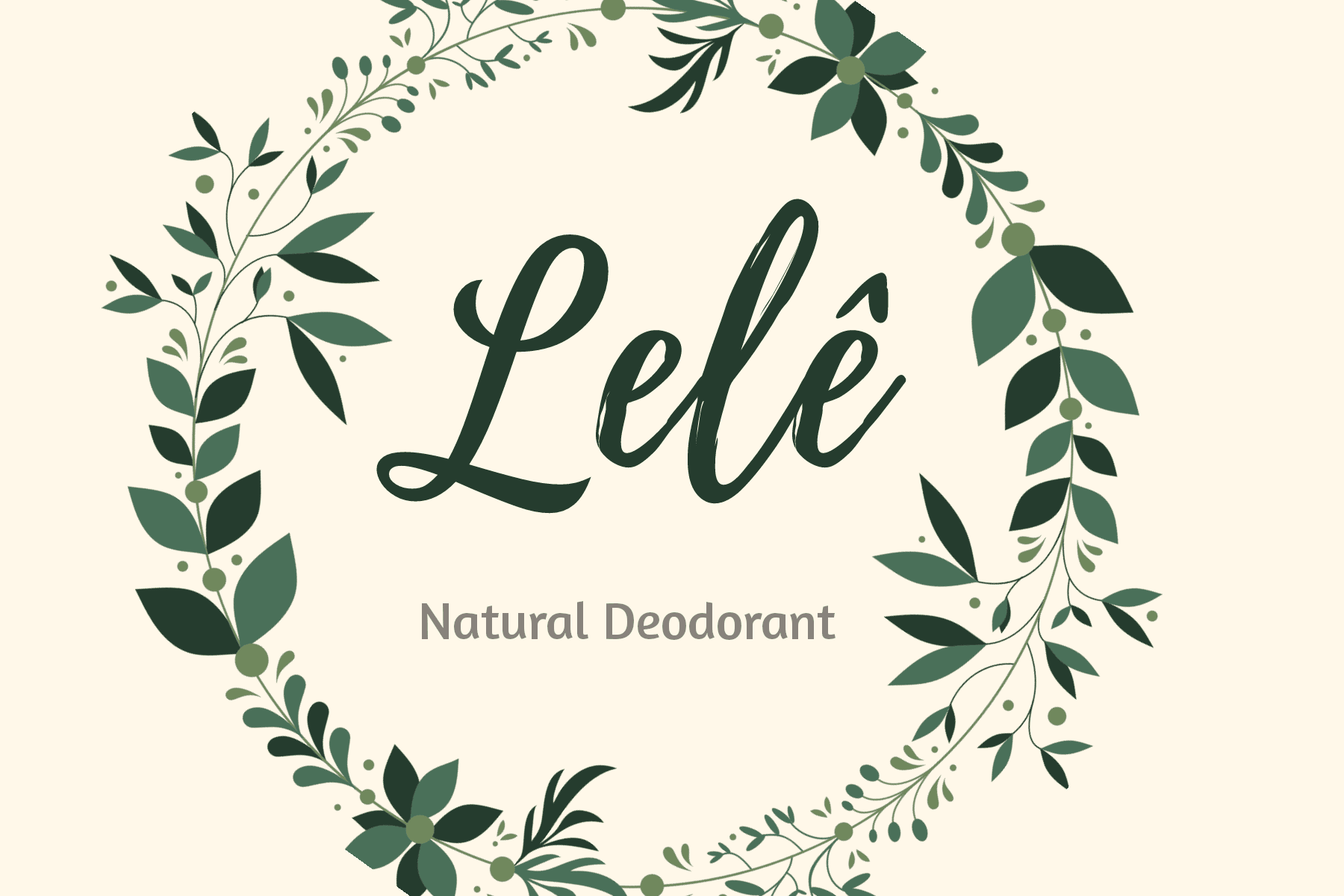 Lelé Natural deodorant