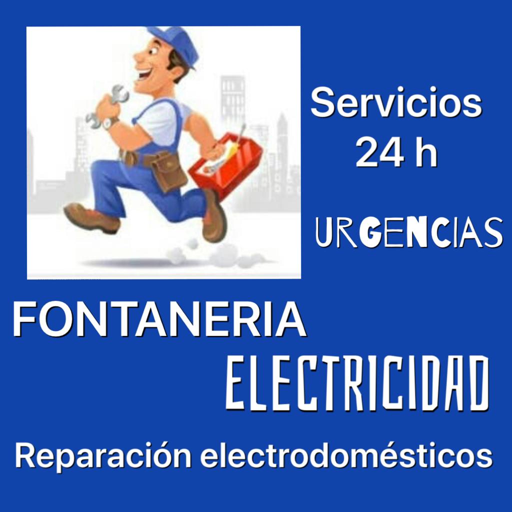 Reparaciones de electrodomésticos y urgencias de electricidad y fontanería