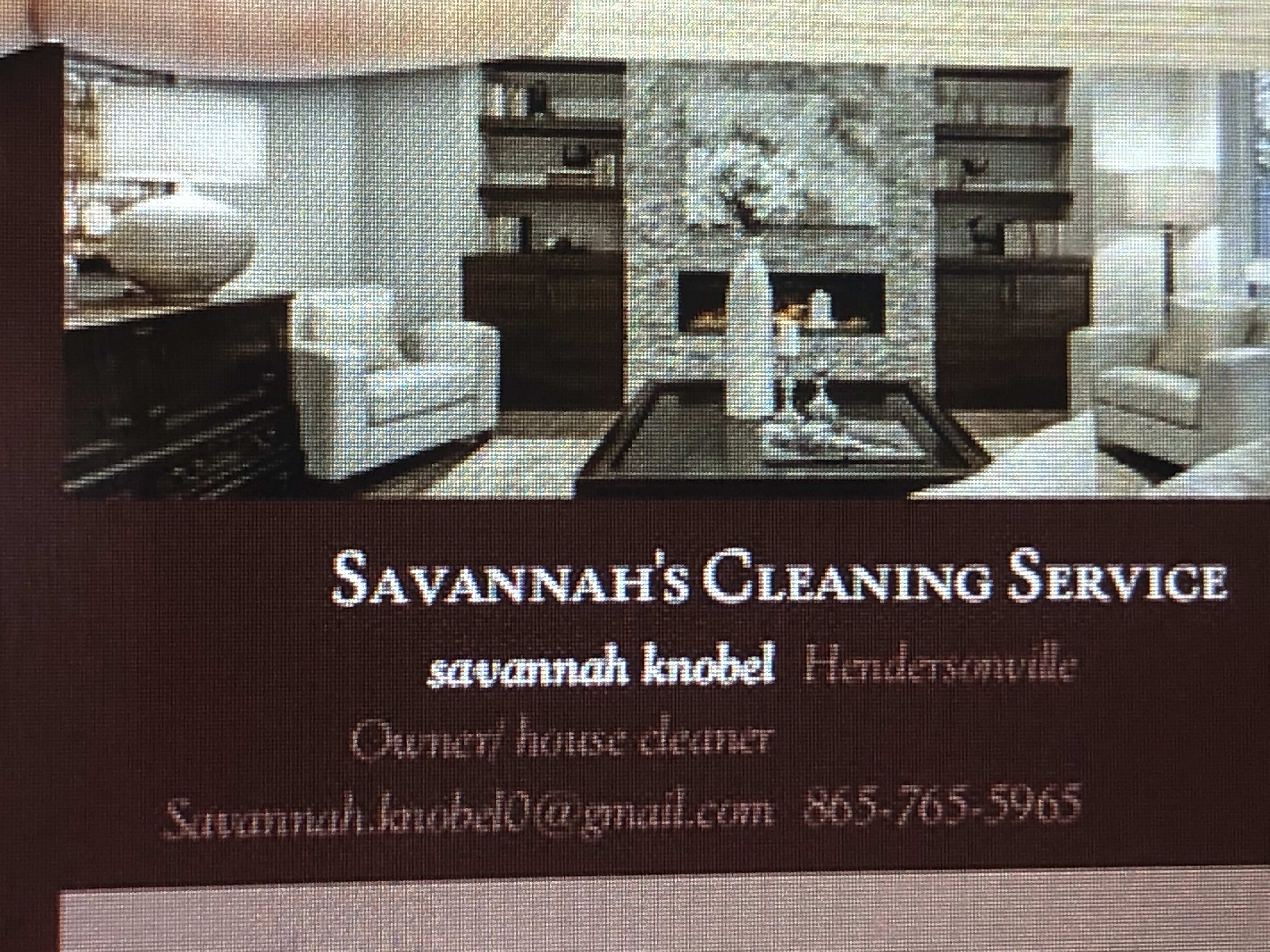 Savannah’s Cleaning Service
