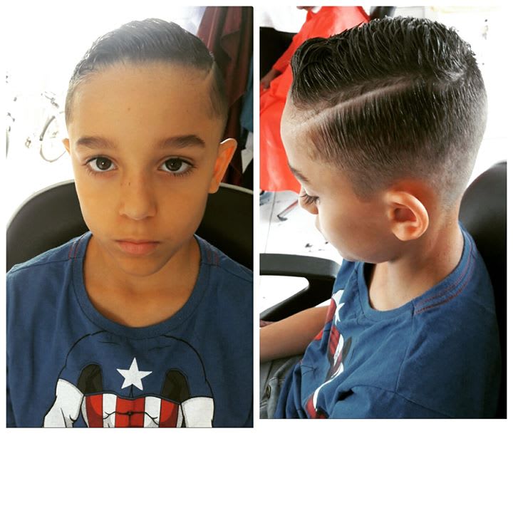 Dois risquinhos cabelo masculino infantil  Kids hair cuts, Kids  hairstyles, Boy haircuts short