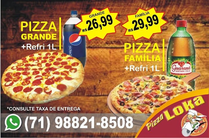 Que tal uma pizza segunda feira 🤪 - Pizzaria Altas Horas