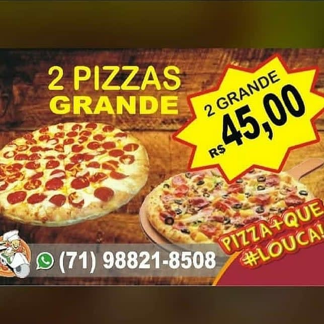 Que tal uma pizza segunda feira 🤪 - Pizzaria Altas Horas