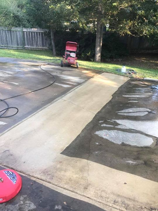 Concrete Cleaning Pressure Washing D & J Pressure Washing Gutter