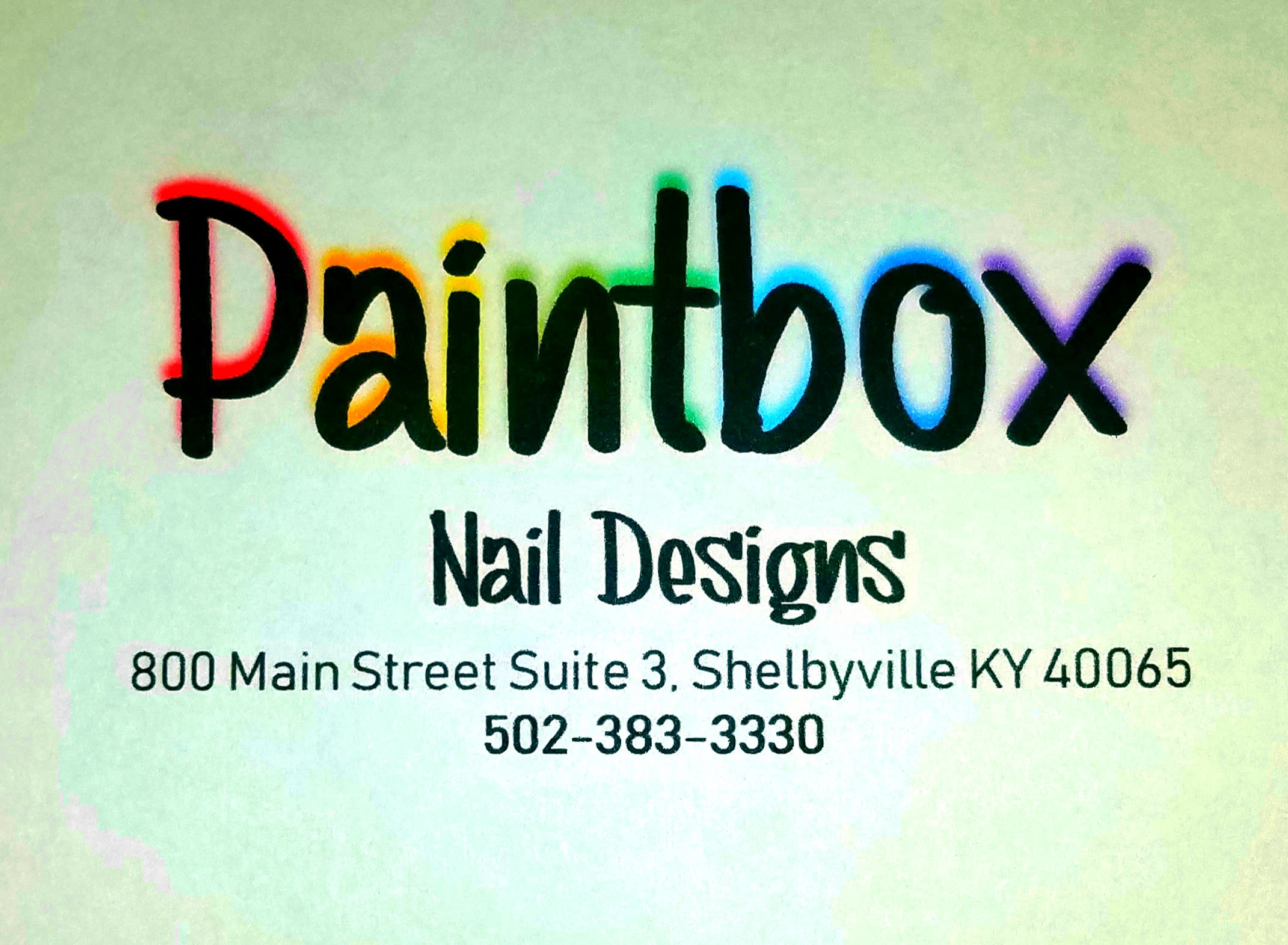 Paintbox Nail Designs
