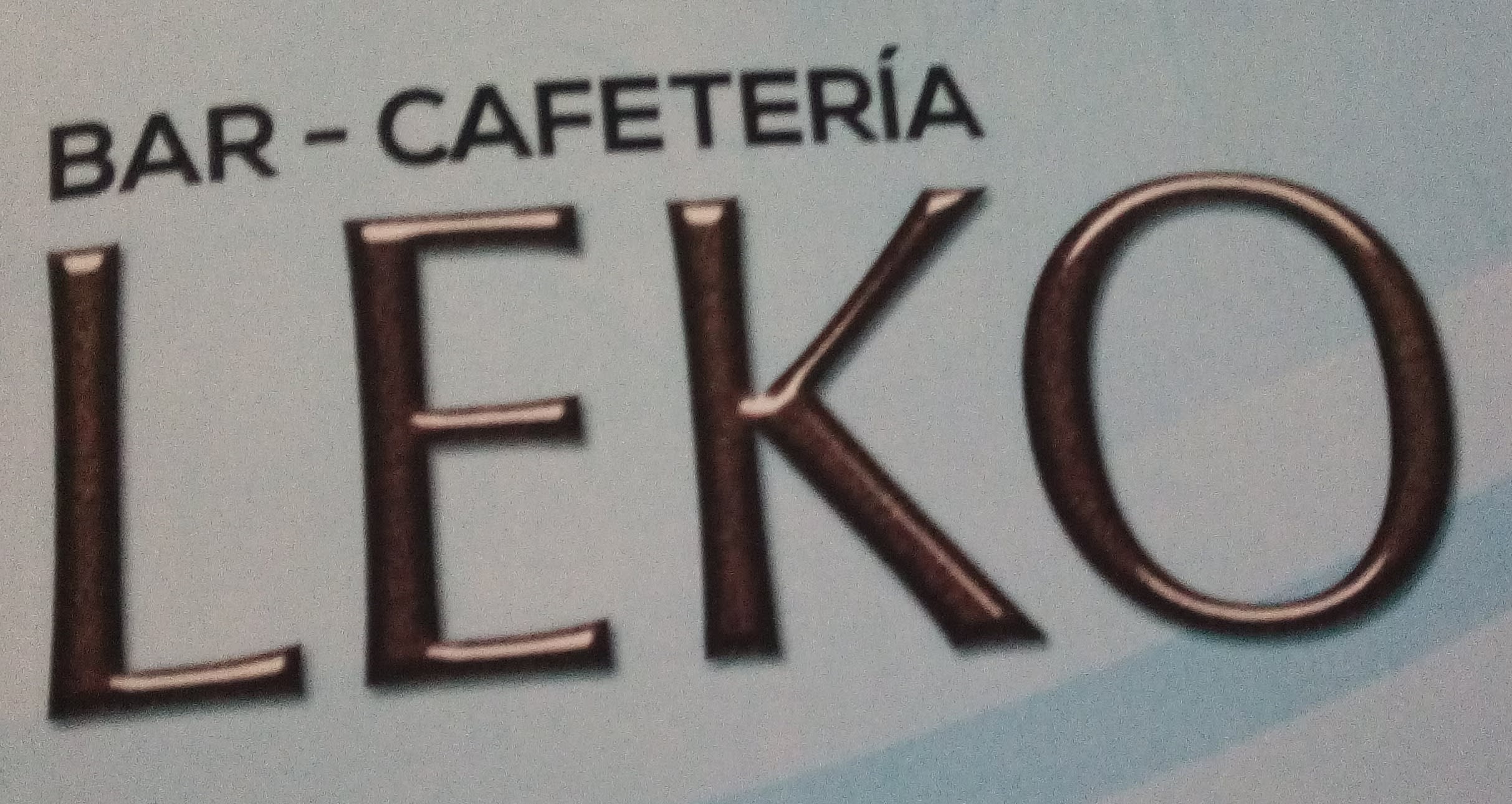 Bar cafetería Leko