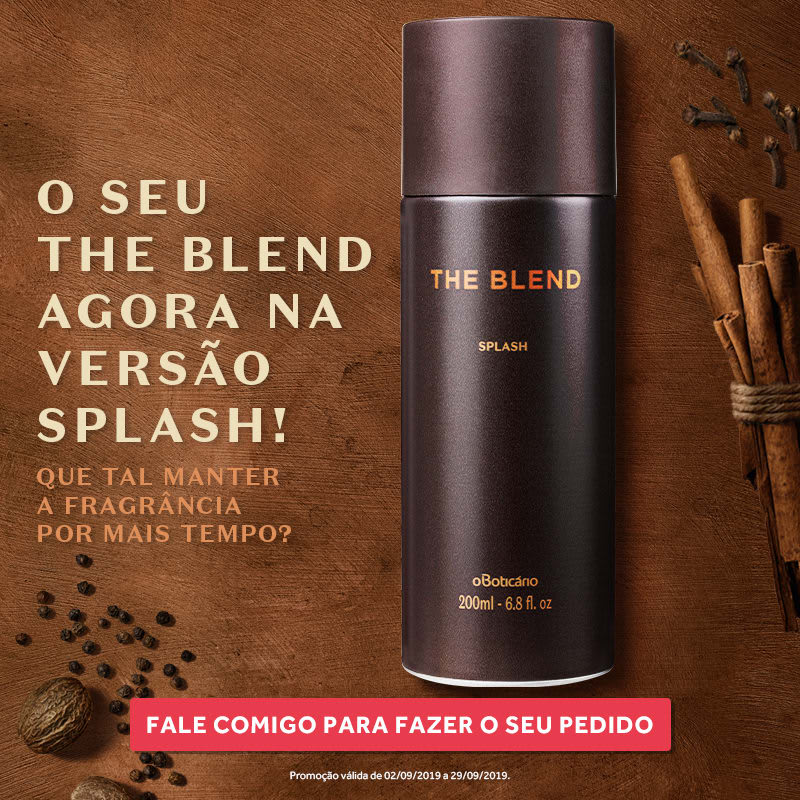 The Blend Splash Desodorante Côlonia, 200ml