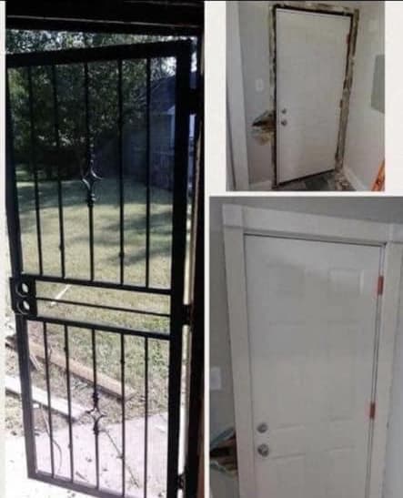 Door Frame Installation Domestic Repairs Improvements