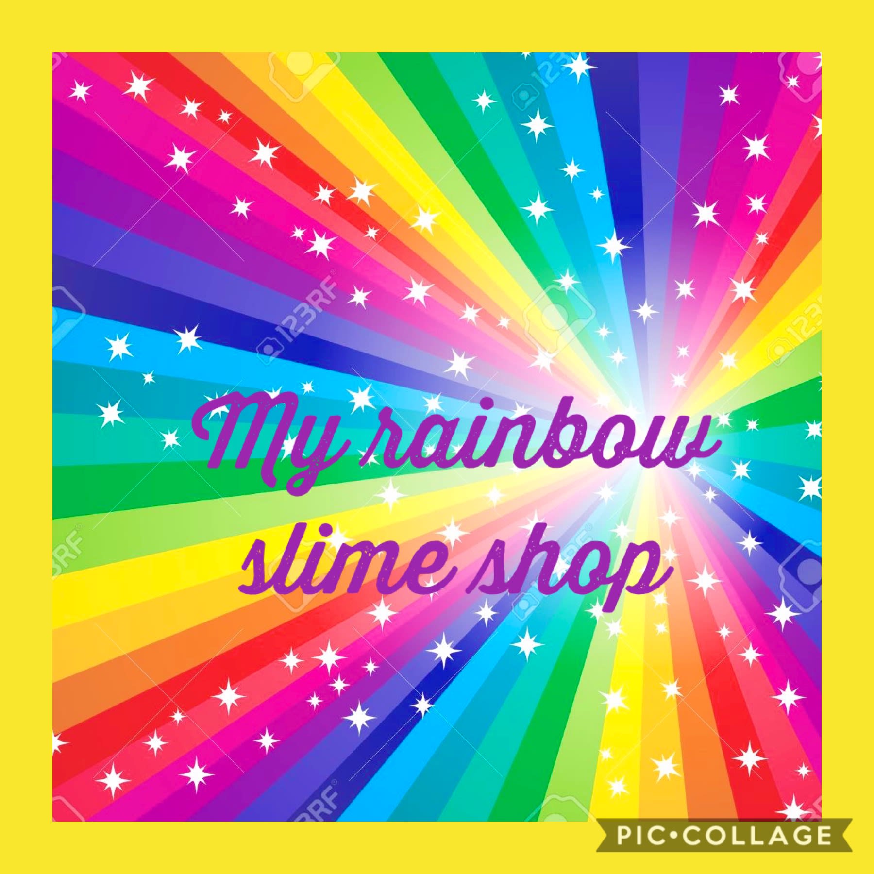 My Rainbow Slime Shop