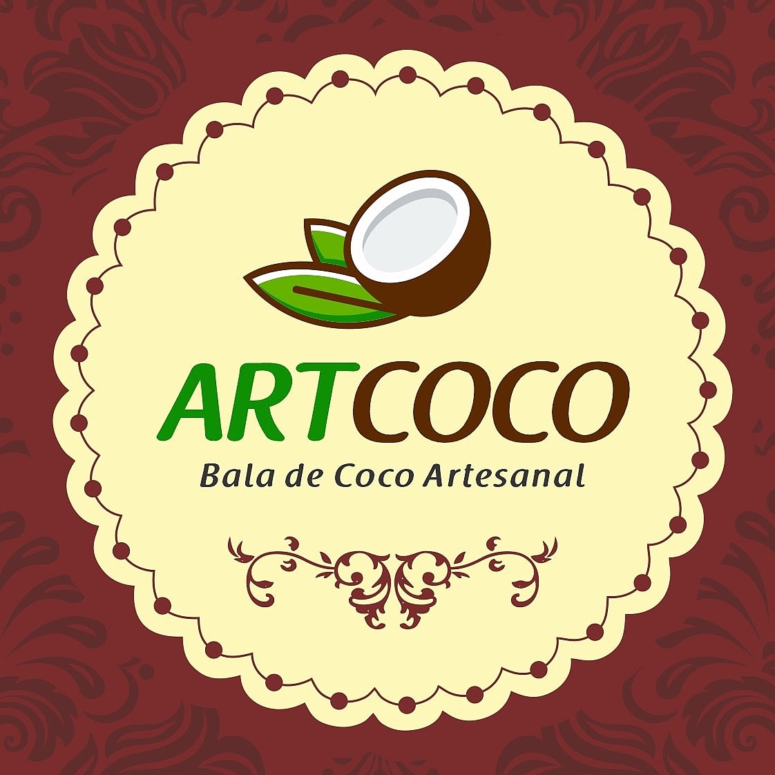 Artcoco Balas de Coco Artesanal