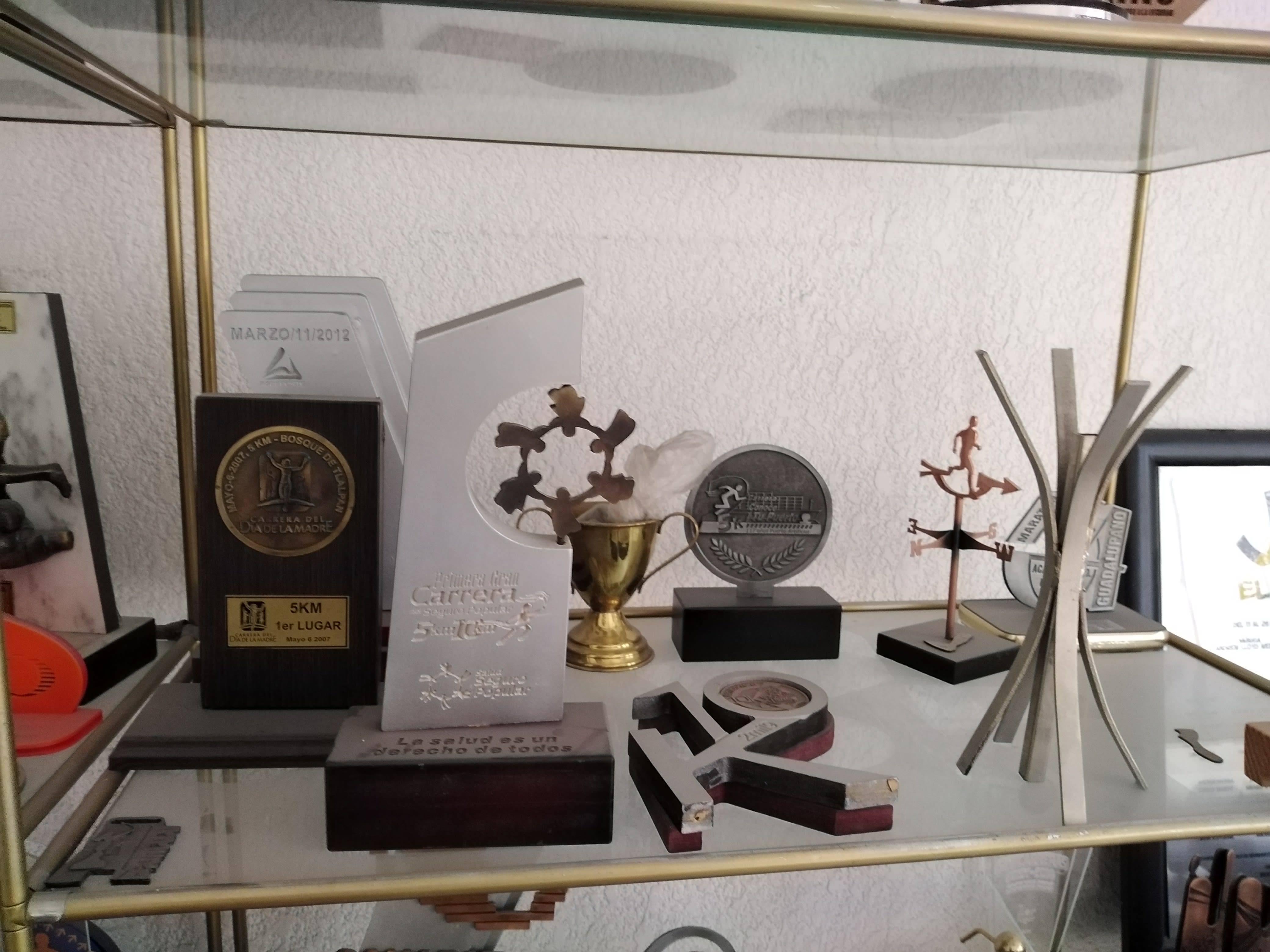Medallas, trofeos y reconocimientos, Villanueva metals