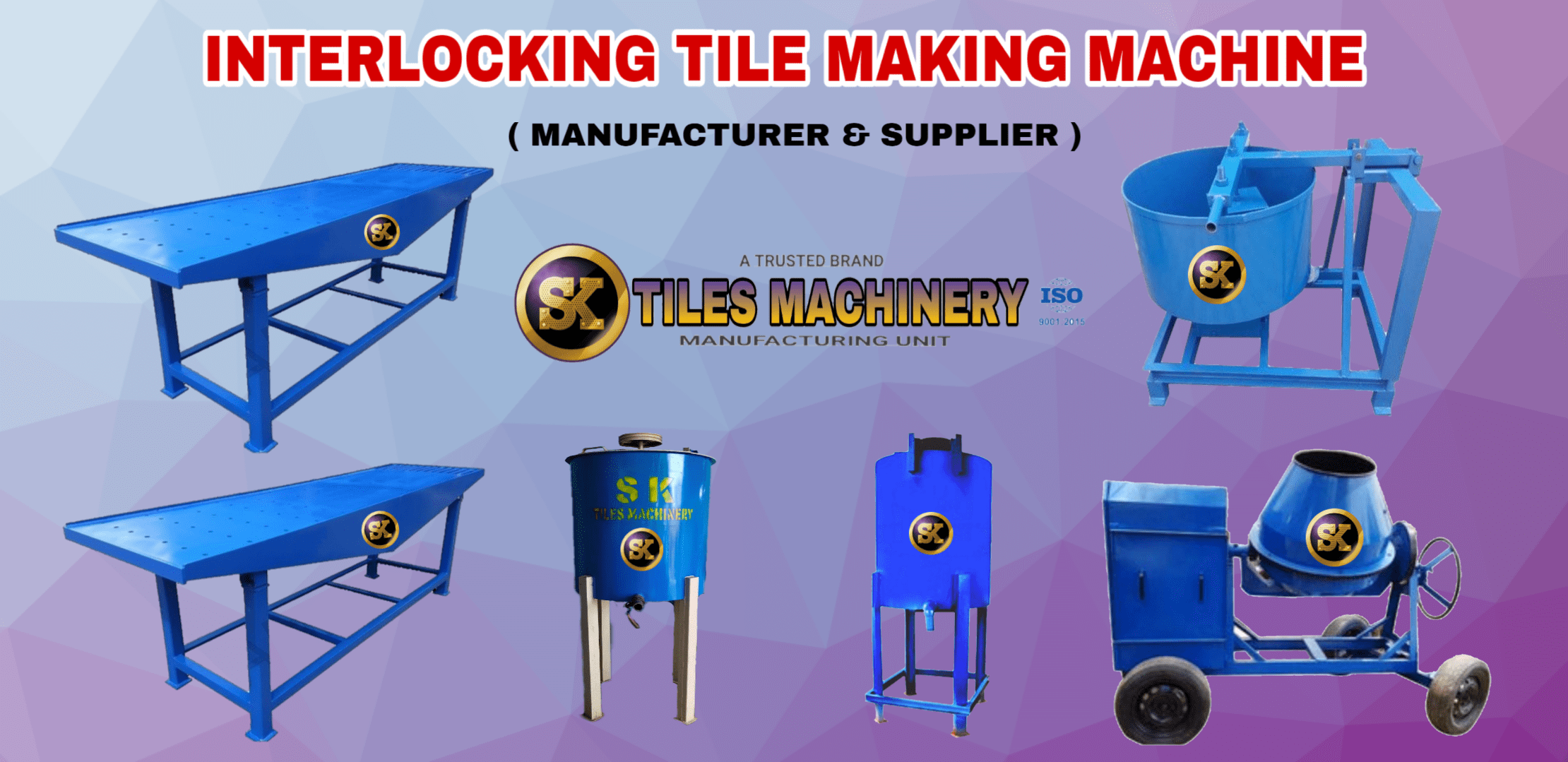 Cement Tiles Making Machine Building Materials Supplier