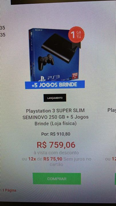 Conta digital - Videogames - Restinga, Porto Alegre 1241153454