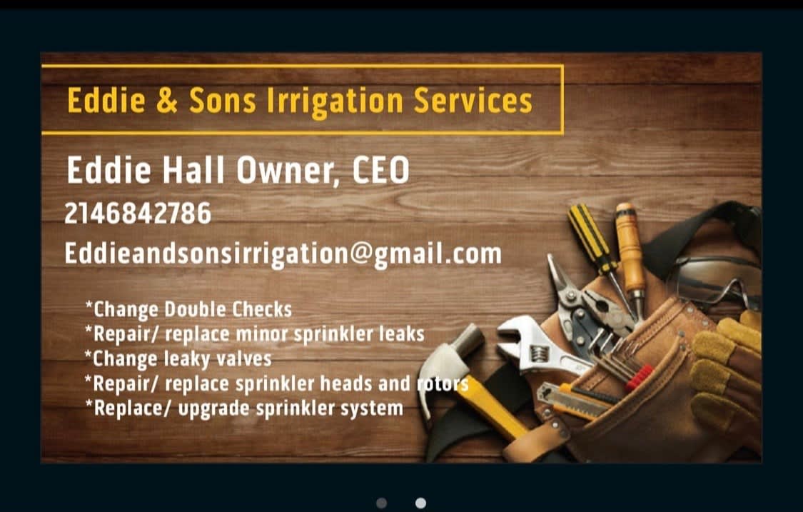 Eddie And Sons Irrigation Services