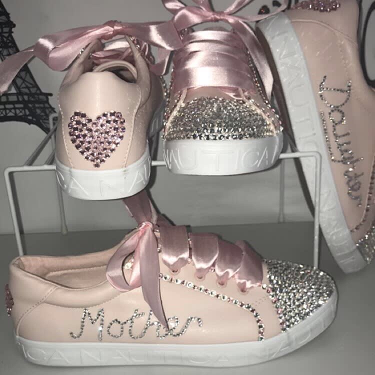 custom bling shoes