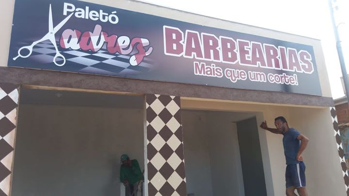 TR Barbearia - Corte de cabelo com desenho Xadrez 🔝🖤
