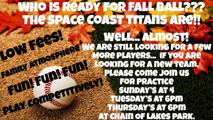 SC Titans Baseball - Space Coast Titans Baseball